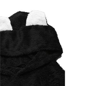 Sudadera con capucha de lujo para mujer, de peso pesado, con logo personalizado, estilo boxy corto, streetwear, lisa, tipo pullover, para mujer - Product Image 4