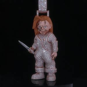 Custom Pendant D Color Vvs Moissanite Diamond Sterling <b>Silver</b> 925 Iced Out Jesus Pendant Moissanite Pendants <b>Charms</b> - Product Image 3