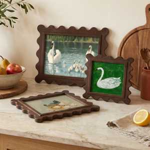 Wooden <b>Wall</b> Photo <b>Frame</b> Rectangular Classic Design <b>for</b> Home Decor Premium quality natural Wooden finish photo <b>frame</b> - Product Image 5
