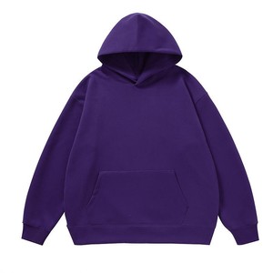 เสื้อฮู้ดดี้ผ้าฝ้ายพรีเมียมขายส่ง ปักโลโก้ตามสั่ง เสื้อผ้าสตรีทแวร์ฤดูหนาวบุขนแกะสำหรับผู้ชาย MOQ ต่ำ โรงงาน OEM - Product Image 4