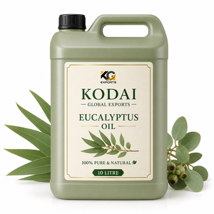 Huile d'eucalyptus Kodai 100% pure, naturelle et essentielle pour les soins de la peau et l'aromathérapie - Product Image 1