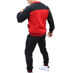 Ropa deportiva con logotipo personalizado, chándal de poliéster para hombre con cremallera, sublimación de calentamiento para hombre, conjunto de chándal de dos piezas para gimnasio para hombre y mujer - Product Image 6