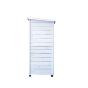 Plateau amovible rampe en bois extérieur clapier à lapin avec cage de course pour animaux de compagnie - Product Image 6