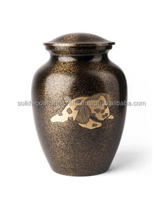 Handmade Brass Pet Cremation <b>Urns</b> Keepsake Funeral <b>Urns</b> <b>For</b> Cat and Dog <b>Ashes</b> With High Quality Material - Product Image 3