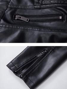 New Style 2026 Men Leather <b>Biker</b> <b>Jacket</b> High Performance Motorcycle Leather <b>Jacket</b> for Men - Product Image 6