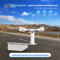 Capteur météo certifié CE RS485 4-20mA SDI-12 IP65, détecteur de précipitations et de visibilité haute précision pour AWS
