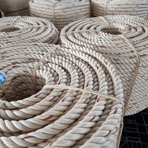 Corde torsadée en PP 20mm 18mm 22mm protégée contre les UV 4 brins, monofilament de corde en polypropylène, corde PP Danline en gros - Product Image 6