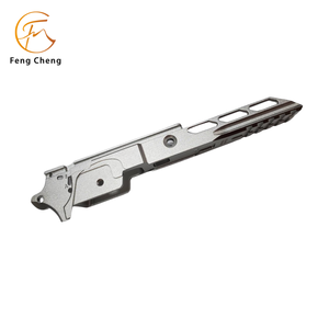 โครงอะลูมิเนียม 6061 คุณภาพสูงจากไต้หวัน ผลิตด้วยเครื่อง CNC พร้อมเคลือบผิวอะโนไดซ์ สำหรับอะไหล่ Tokyo Marui Hi Capa 5.1 รุ่น GBB ของเล่น ได้รับการรับรองมาตรฐาน ISO 9001 - Product Image 1