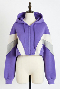 Wholesale High Quality Regular <b>Top</b> Hoodie Fashion Outdoors Stylish Full Sleeve Length <b>Women</b> Hoodie Custom Color <b>Fleece</b> Windproof - Product Image 2
