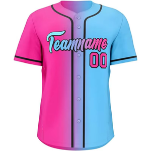 Maillot de baseball personnalisé pour jeunes avec logo en sublimation intégrale, vente en gros à bas prix, matière de qualité supérieure - Product Image 2