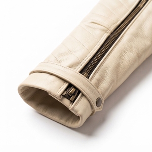 Veste de style motard pour homme, veste décontractée à fermeture éclair, veste à manches longues, veste tendance, fabrication sur mesure, vente en gros - Product Image 5