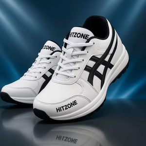 Chaussures de cricket avec crampons en caoutchouc, légères, lavables, matière douce, longue durée de vie, confort optimal, disponibles dans toutes les couleurs. - Product Image 1