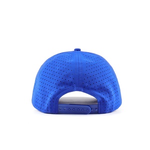 Vietnam Factory OEM Premium Breathable Golf <b>Hat</b> Laser Perforated Custom 3D Puff Logo Rope Cap High Quality Performance Snapback - Product Image 5