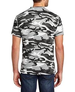 T-shirts à manches courtes en twill camouflage uni pour hommes, vêtements tactiques de chasse, vente en gros, t-shirt à col rond pour la pêche, t-shirt camouflage - Product Image 4