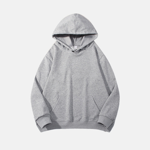 Sweat à capuche unisexe oversize avec cordon de serrage, capuche croisée, épaules tombantes, poche kangourou et poignets côtelés - Product Image 6