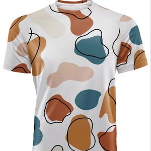 Camiseta personalizada con sublimación digital, ecológica, 100% poliéster, de secado rápido, ideal para ropa urbana y athleisure 2026 para hombre - Product Image 1