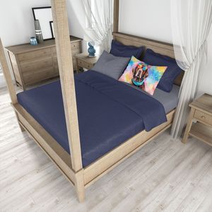 Hippie Dawg Standard Chocolate Labrador Pillowcase Lightweight Super Soft Easy Care Decorative Artwork <b>Throw</b> <b>Pillows</b> - Product Image 4