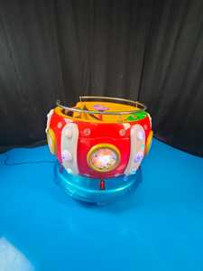 Luxury Coffee Cup Circulating Bowl Amusement Ride 220V 250W Durable Metal Attractive <b>Music</b> & Light Effects Kids - Product Image 2