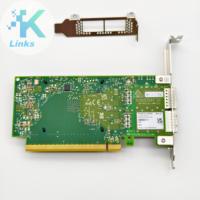 Carte d'interface réseau filaire Ethernet 2 ports PCIe 3.0x16 50GbE QSFP28 MCX516A-GCAT pour serveur Mellanox CX-5 en stock