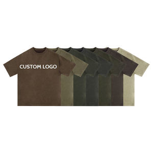 Camiseta Ligera con Lavado Ácido, Camiseta de Secado Rápido, Nueva Moda, Camiseta para Uso en Exteriores, Diseña Tu Propia Camiseta con Lavado Ácido - Product Image 3