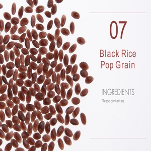 El mejor fabricante coreano de la mejor calidad 100% Natural Nutritious Magic Black Pop Grain Snack Pellet para Magic pop machine - Product Image 2