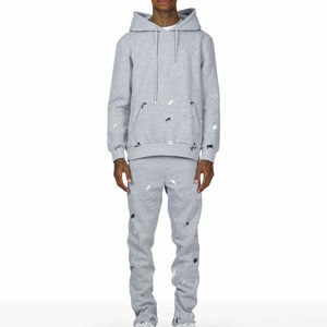 Ensemble de survêtement décontracté unisexe en polaire légère pour l'hiver 2026 – Vente en gros personnalisée – Style streetwear pour le quotidien - Product Image 2