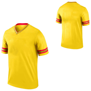 เสื้ออเมริกันฟุตบอลพรีเมียมโพลีเอสเตอร์พร้อมกราฟิกแบบรีดร้อน เสื้ออเมริกันฟุตบอลที่มองเห็นได้ชัดเจน - Product Image 1