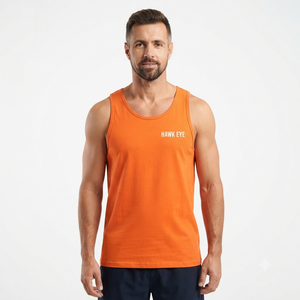 Chaleco Deportivo Casual Estampado, Delgado, Sin Mangas, Transpirable, 100% Algodón, de Secado Rápido, para Hombre y Mujer - Product Image 1