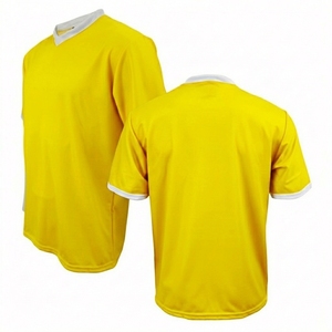 Custom <b>High</b> Quality American Football Jersey Short Sleeve V Neck Printed Polyester Cotton Sports Uniform Team Training Jersey - Product Image 6
