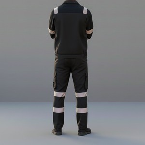 Durable Reflective Safety <b>Overall</b> with Comfortable Fit for Industrial and Mechanical Applications - Product Image 4