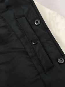 Chaqueta Universitaria de Lana con Mangas de Cuero OEM, Diseño de Letras Bordadas en Chenilla, Chaqueta Universitaria de Béisbol - Product Image 5