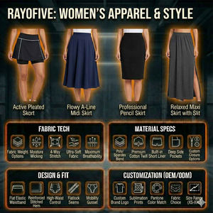 Faldas Ligeras de Lino Plisadas Transpirables Casuales para Mujer, Estilo Kilt Escocés, ¡Gran Venta! - Product Image 5