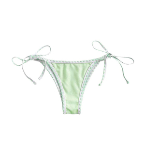 Conjunto de Bikini de 2 Piezas para Mujer, Transpirable, Ecológico, de Secado Rápido, Diseño Personalizable en la Parte Delantera, Tejido Ligero y Suave de Poliéster/Algodón - Product Image 2