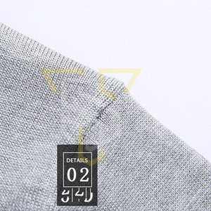 เสื้อสเวตเชิ้ตแบบใหม่ บริการ OEM คุณภาพสูง เสื้อสเวตเชิ้ตผู้ชาย สีพื้น เสื้อสเวตเชิ้ตผู้ชายแบบพื้นฐาน - Product Image 5