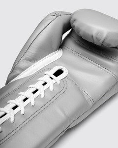 Guantes de Boxeo Fly para Entrenamiento, Nuevos, OEM ODM, Cómodos, Profesionales, Personalizados, Plateados, en Venta - Product Image 4