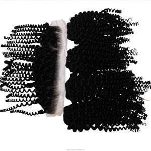 Mejora tu Look Glamuroso sin Esfuerzo con las Nuevas Pelucas de Cabello Humano Rizado Virgen Vietnamita 13x6 HD Frontal Transparente Hoy - Product Image 3