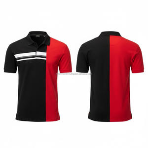 Camiseta de Golf Personalizada para Hombre, Tejida, 100% Algodón, de Secado Rápido, Transpirable, de Manga Corta, Diseña tus Propias Camisetas - Product Image 1