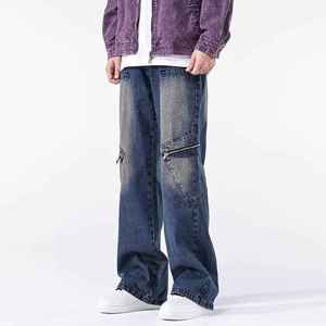 Pantalon en jean pour homme, coupe droite, décontracté, nouvelle arrivée, qualité supérieure, séchage rapide, respirant, prix de gros - Product Image 2