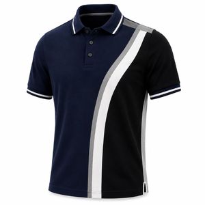 Chemise noire à manches courtes pour homme, tissu jersey respirant, style décontracté, ODM - Product Image 4