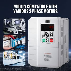 Inverter per Pompa Solare Monofase a Frequenza Variabile 7.5KW 34A 10HP per Controllo Velocità Motore Trifase 34A, Potenza Nominale 75KW - Product Image 3