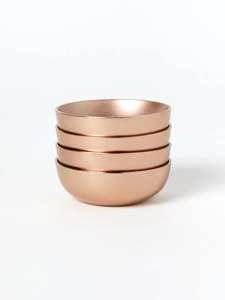 Cuencos Grandes de Latón con Base, Elegantes Cuencos Decorativos para Mesa de Comedor, Eventos, Decoración del Hogar, Cuenco Moderno de Metal - Product Image 6