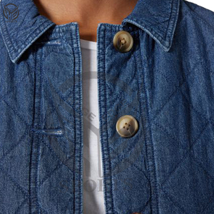 Hooded Denim <b>Jacket</b> Women Detachable Sweatshirt Style Jean Outerwear Hybrid - Product Image 6