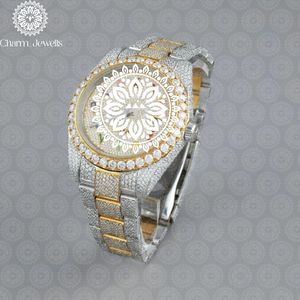 Reloj de Acero Inoxidable para Hombre Charm Jewells, 40 mm, Movimiento Mecánico, Cristal, 20 mm, Fecha Automática, Lujo, Moda, Cierre Oculto con Botón de Presión - Product Image 1