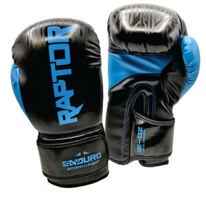 Gants de boxe légers en PU imperméables à séchage rapide et antidérapants, avec sangle de poignet réglable et doigts entièrement couverts - Product Image 3