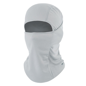 Balaclava unisexe décontractée et élégante à séchage rapide, produit tendance avec capuche respirante de couleur unie - Product Image 1