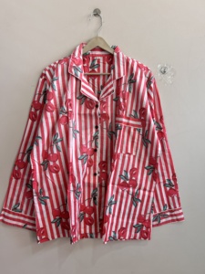 Ensemble de pyjama en coton indien imprimé de fruits pour femmes, ensemble de pyjama bohème, vêtements de détente, ensemble de pyjama - Product Image 6