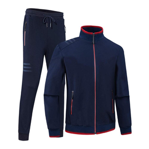 Conjunto Deportivo para Hombre, Chaqueta con Cremallera y Pantalones, Ropa Deportiva para Gimnasio, Traje de Entrenamiento, Atuendo Atlético para Correr, Conjunto Informal Deportivo - Product Image 1