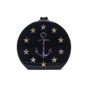 Bolso de Mano de Resina de Lujo Hecho a Mano para Damas, Accesorio de Moda de Cristal para Bodas - Product Image 4