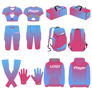 Uniformes de Fútbol Americano para Mujer, Nuevo Estilo, Personalizados, de Secado Rápido, Calidad Única, Venta al Por Mayor, Conjuntos Completos - Product Image 5