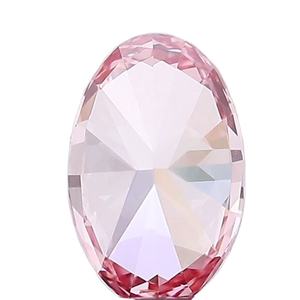 Pierre de diamant ovale de couleur 0.69ct créée en laboratoire - Product Image 4